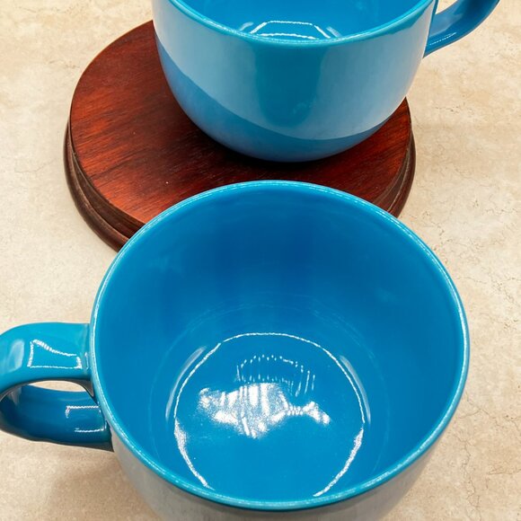 Set of 2 Santa Anita Large Soup Cups Mexico Stoneware 20 Fl Oz - Picture 5 of 11